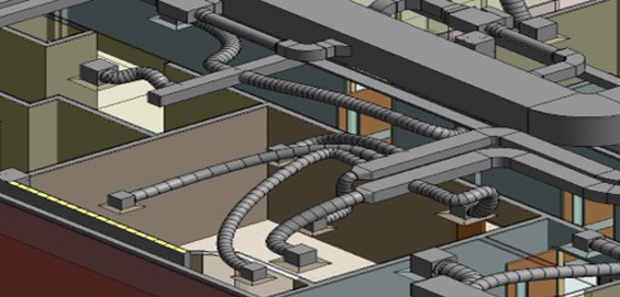 Intec Infra MEP BIM Services - HVAC